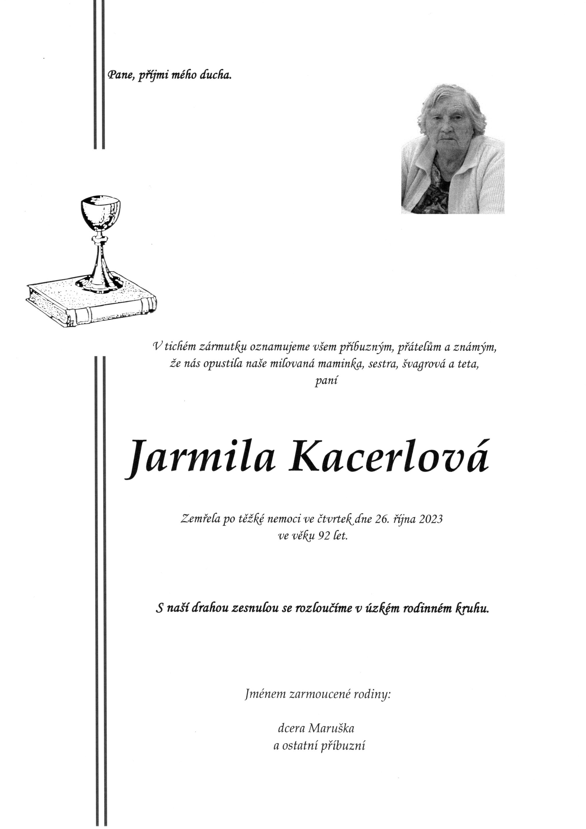 Jarmila Kacerlová