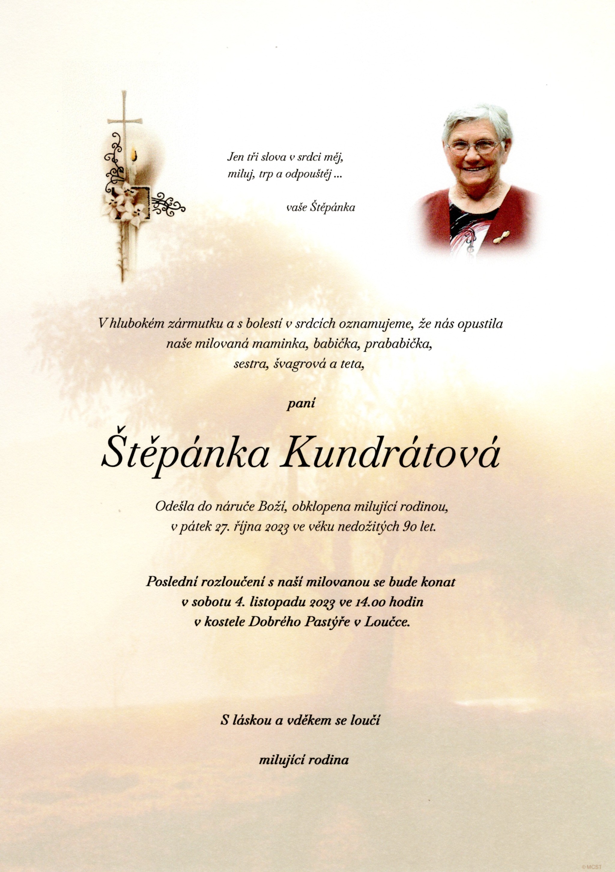 Štěpánka Kundrátová