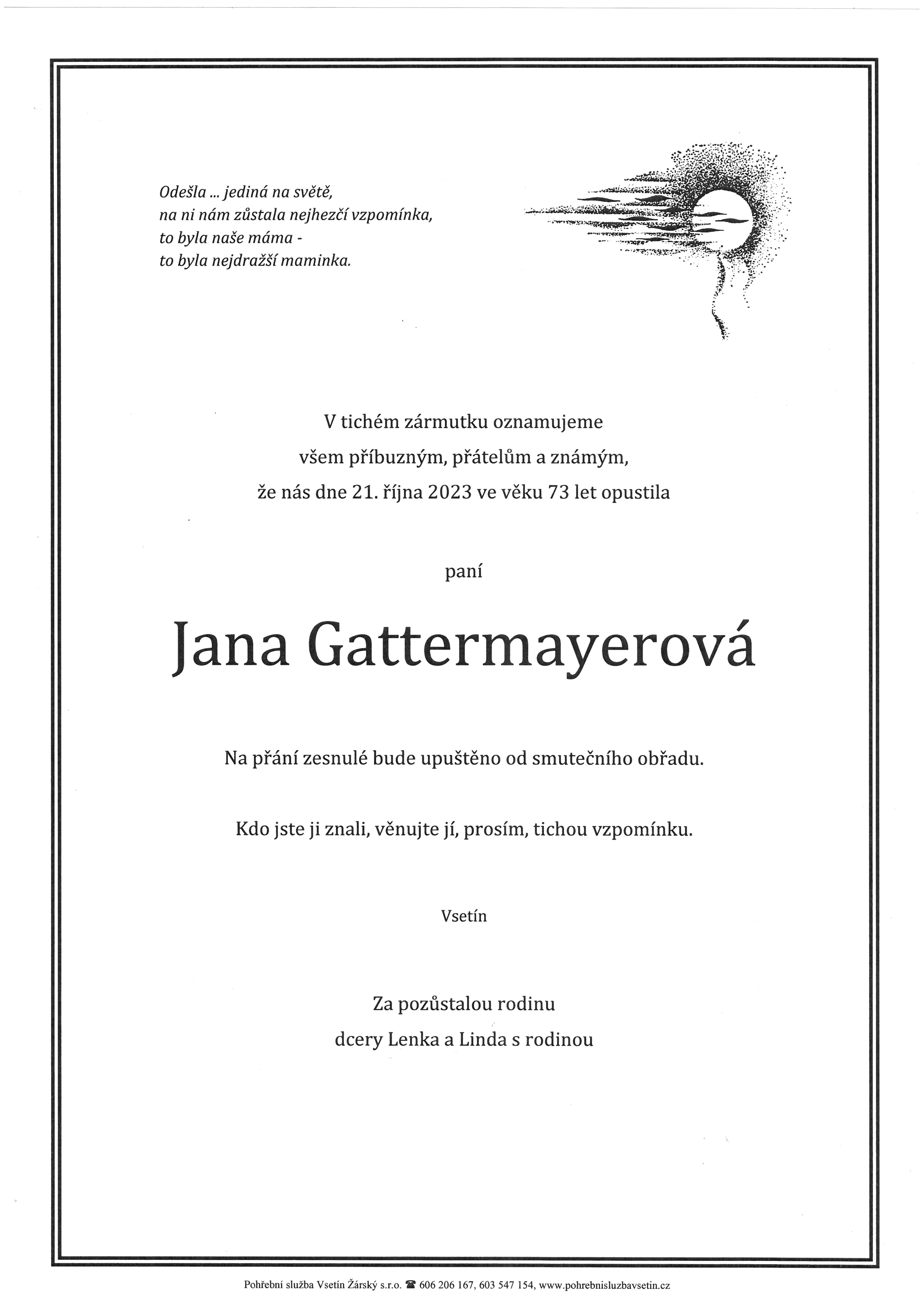Jana Gattermayerová
