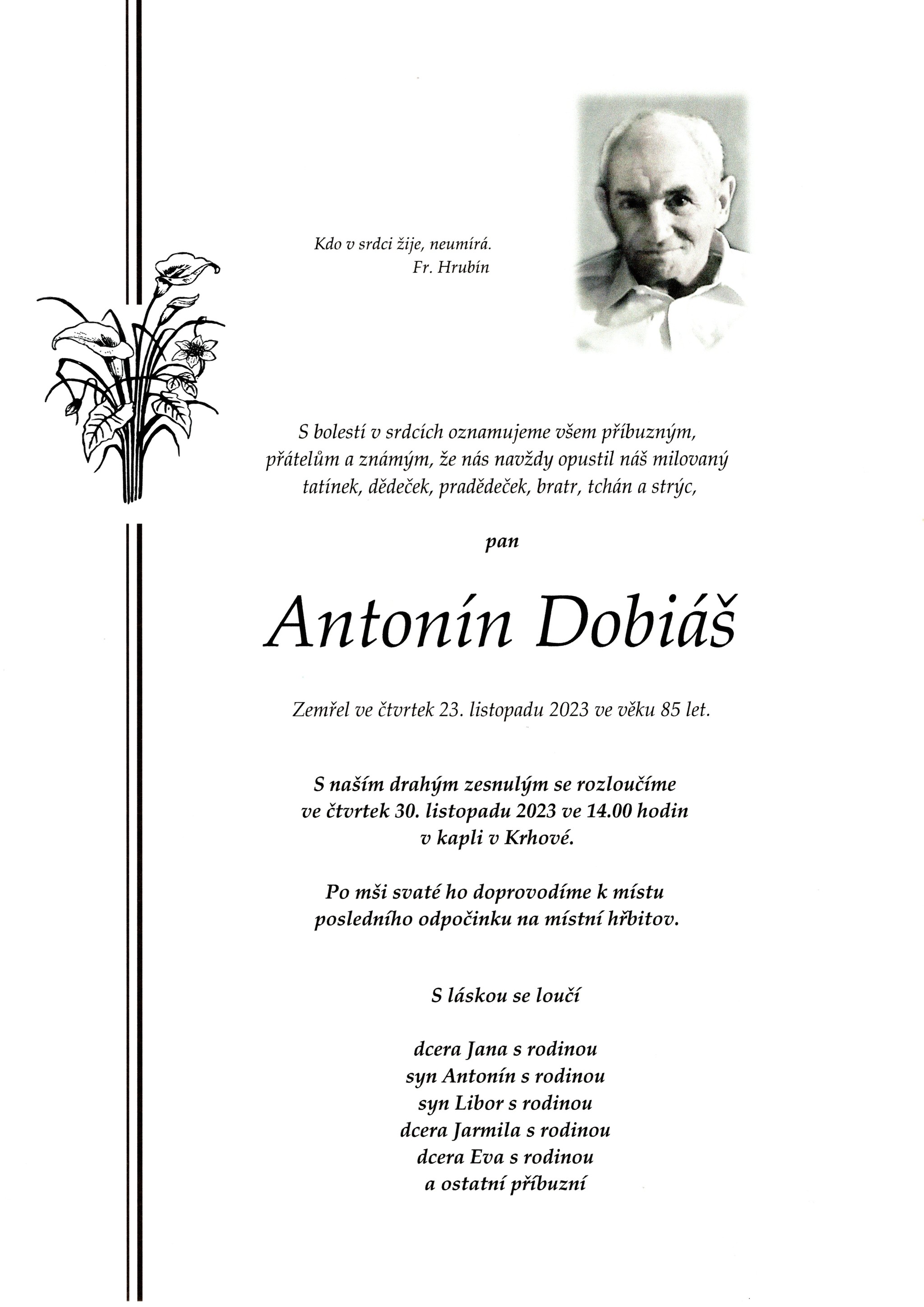 Antonín Dobiáš
