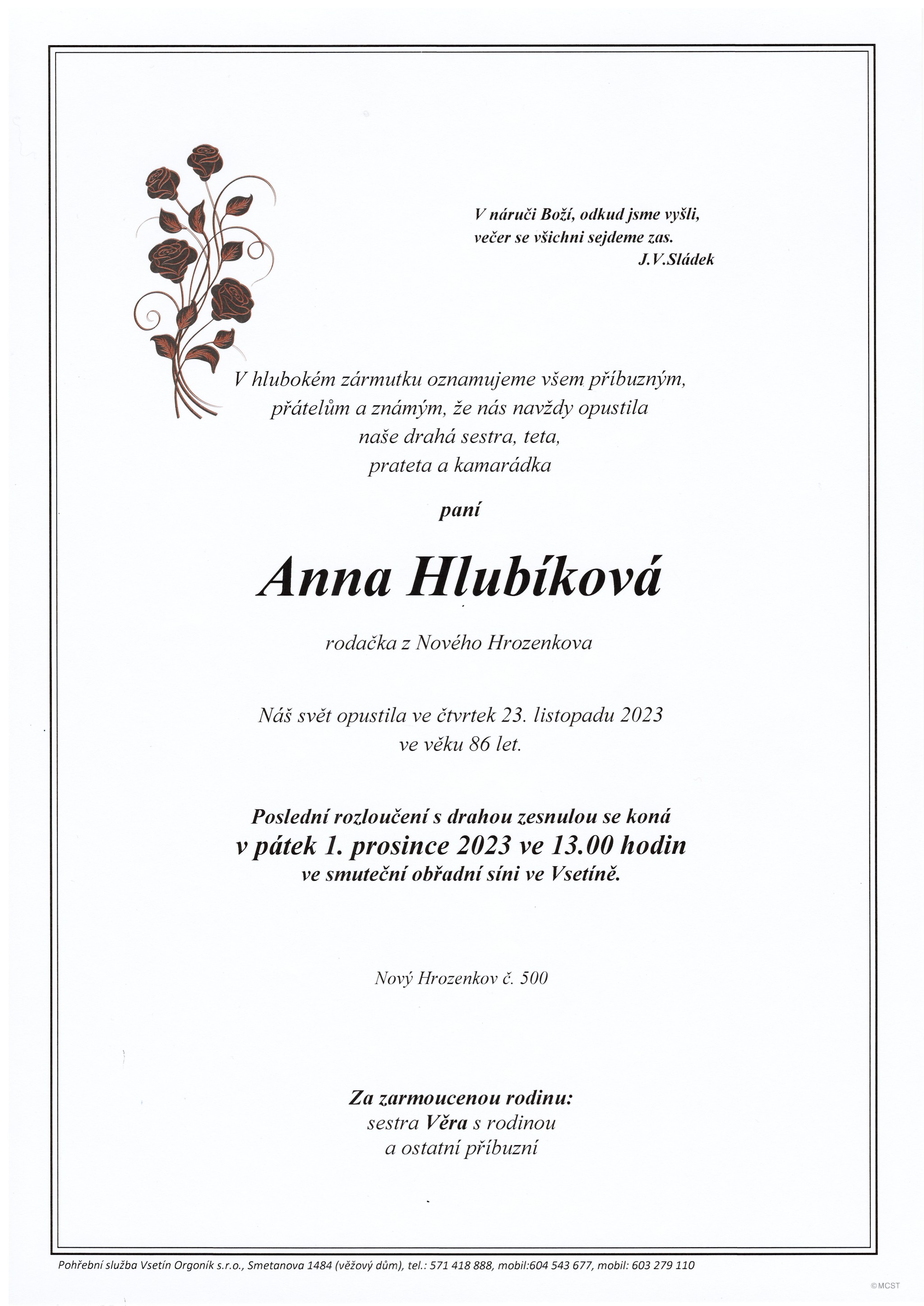 Anna Hlubíková