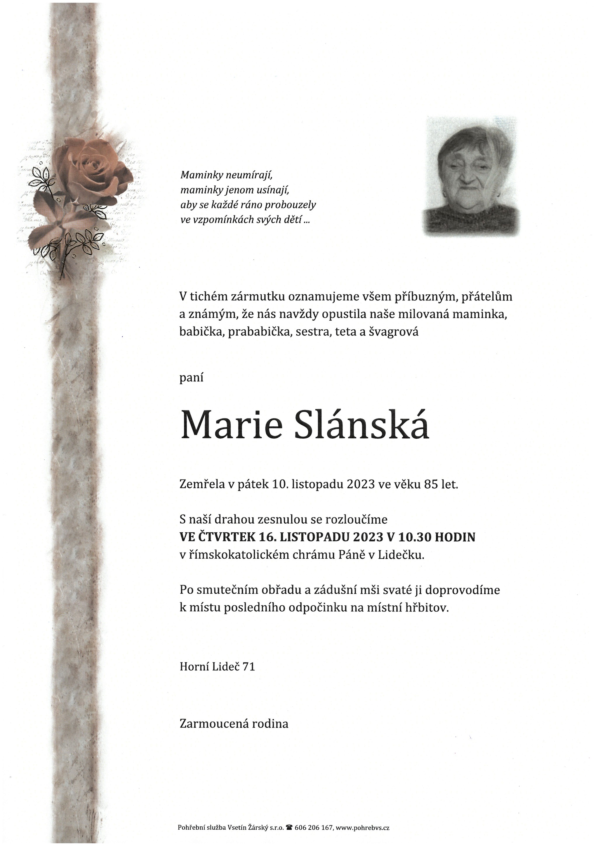 Marie Slánská