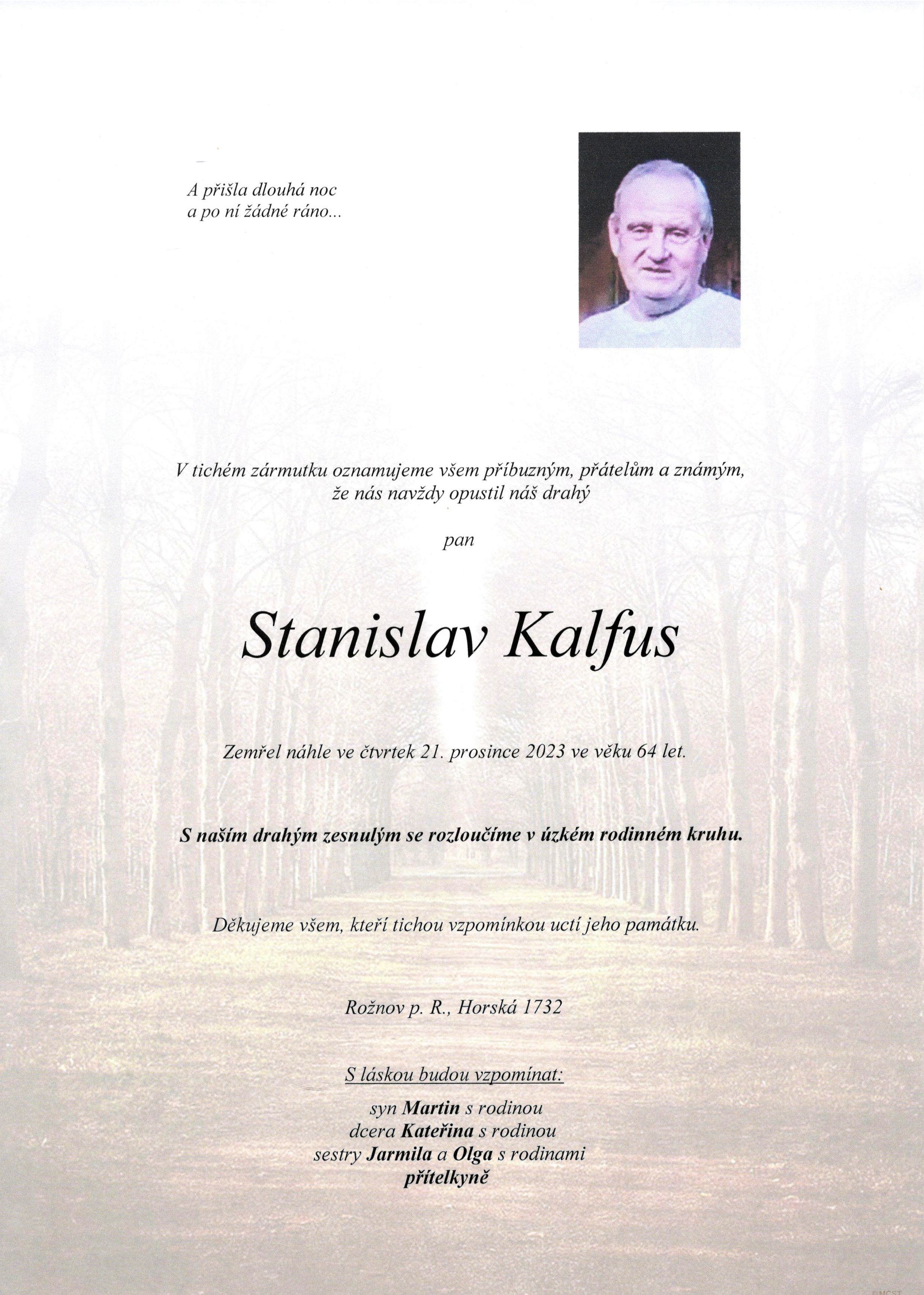 Stanislav Kalfus