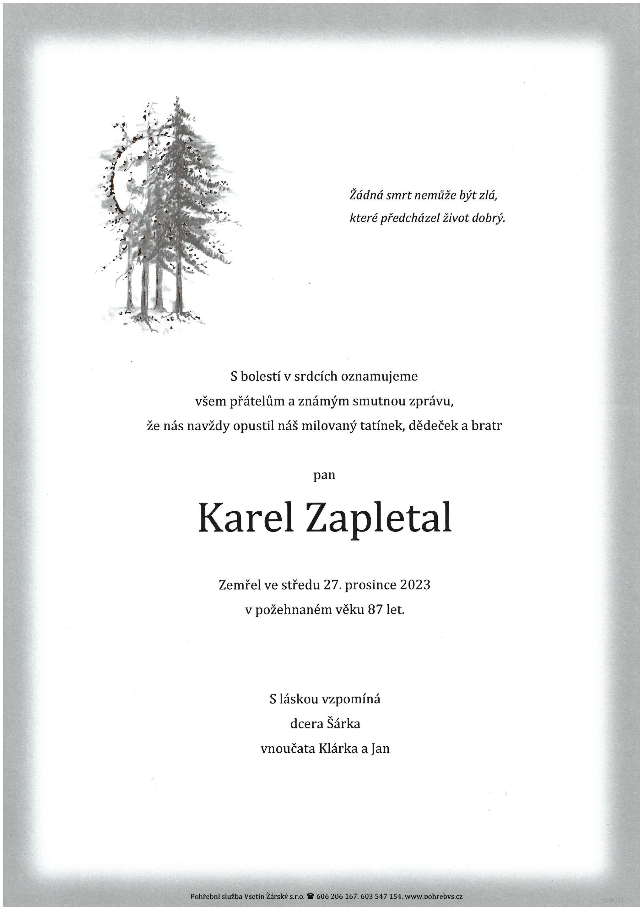 Karel Zapletal