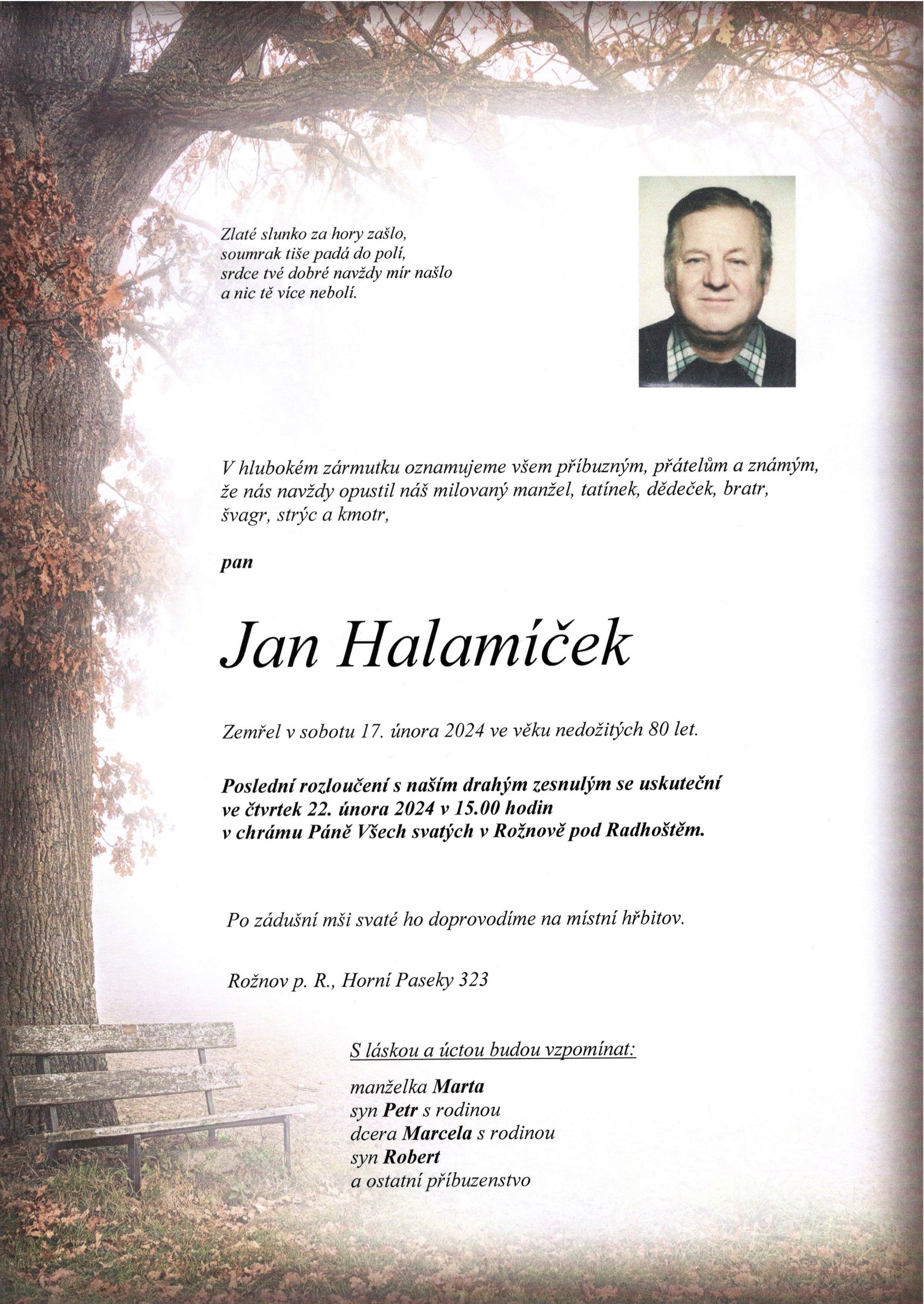 Jan Halamíček