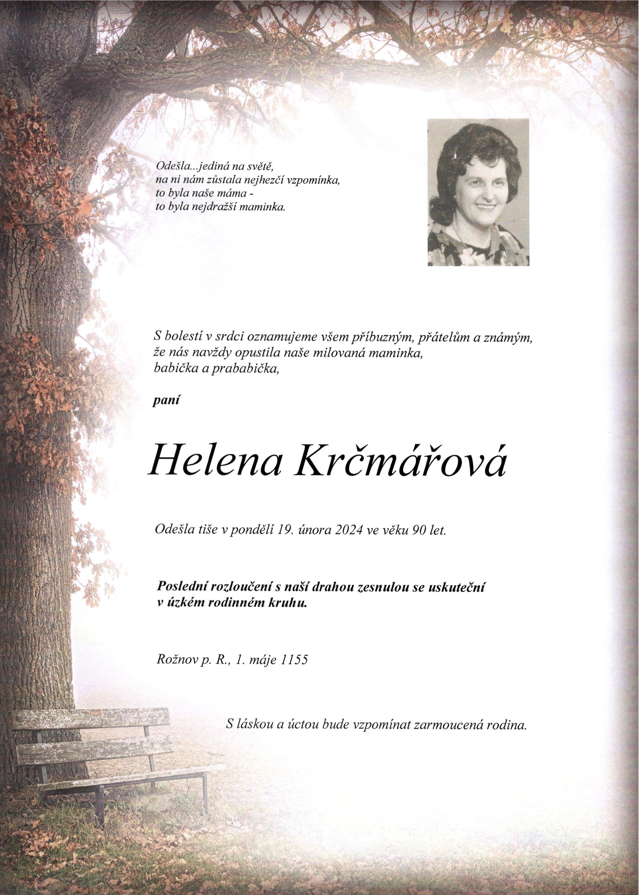 Helena Krčmářová
