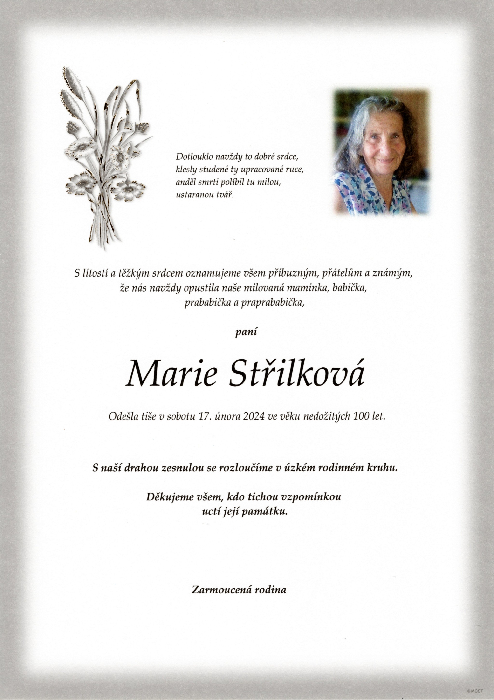 Marie Střilková