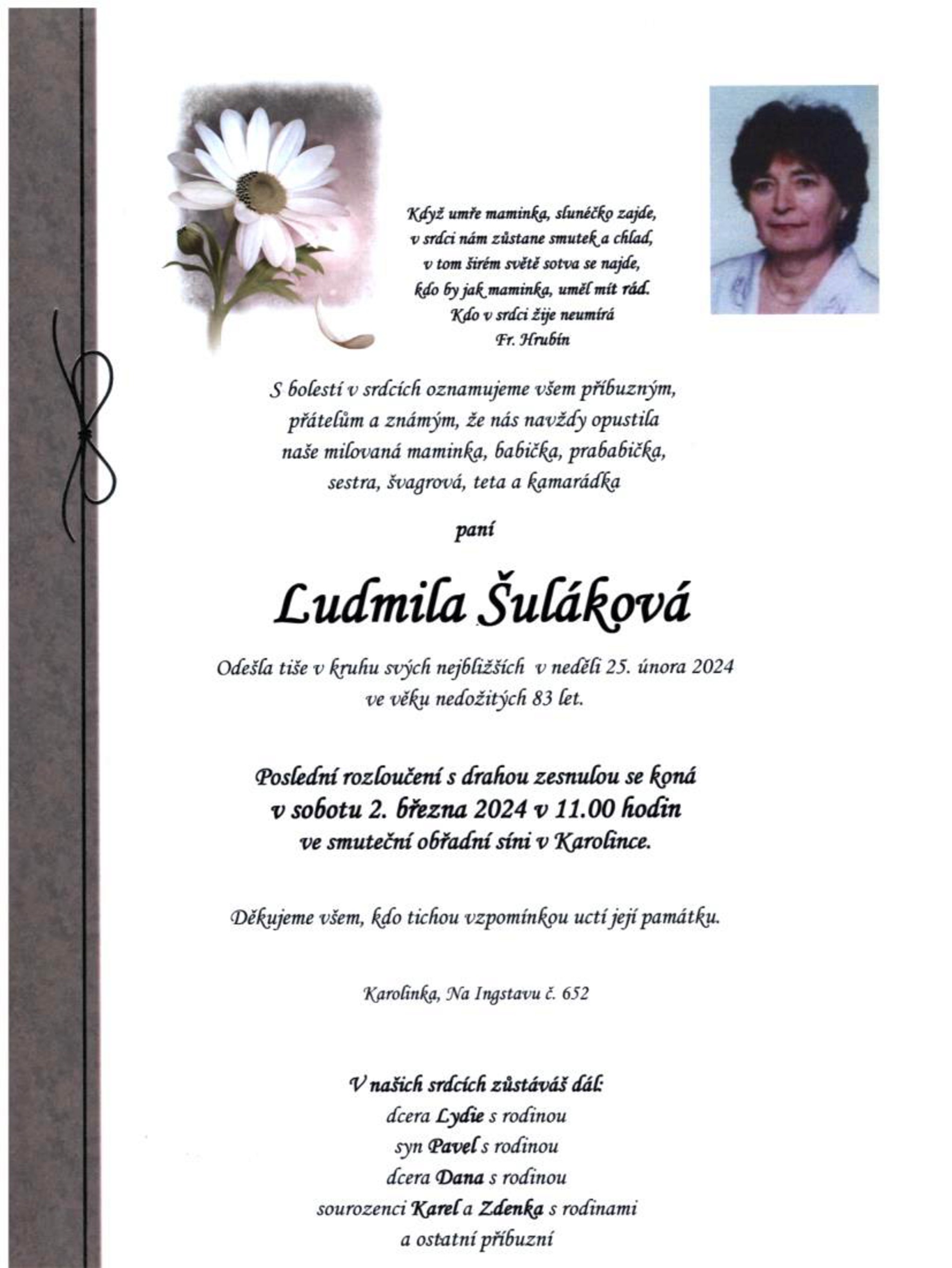 Ludmila Šuláková