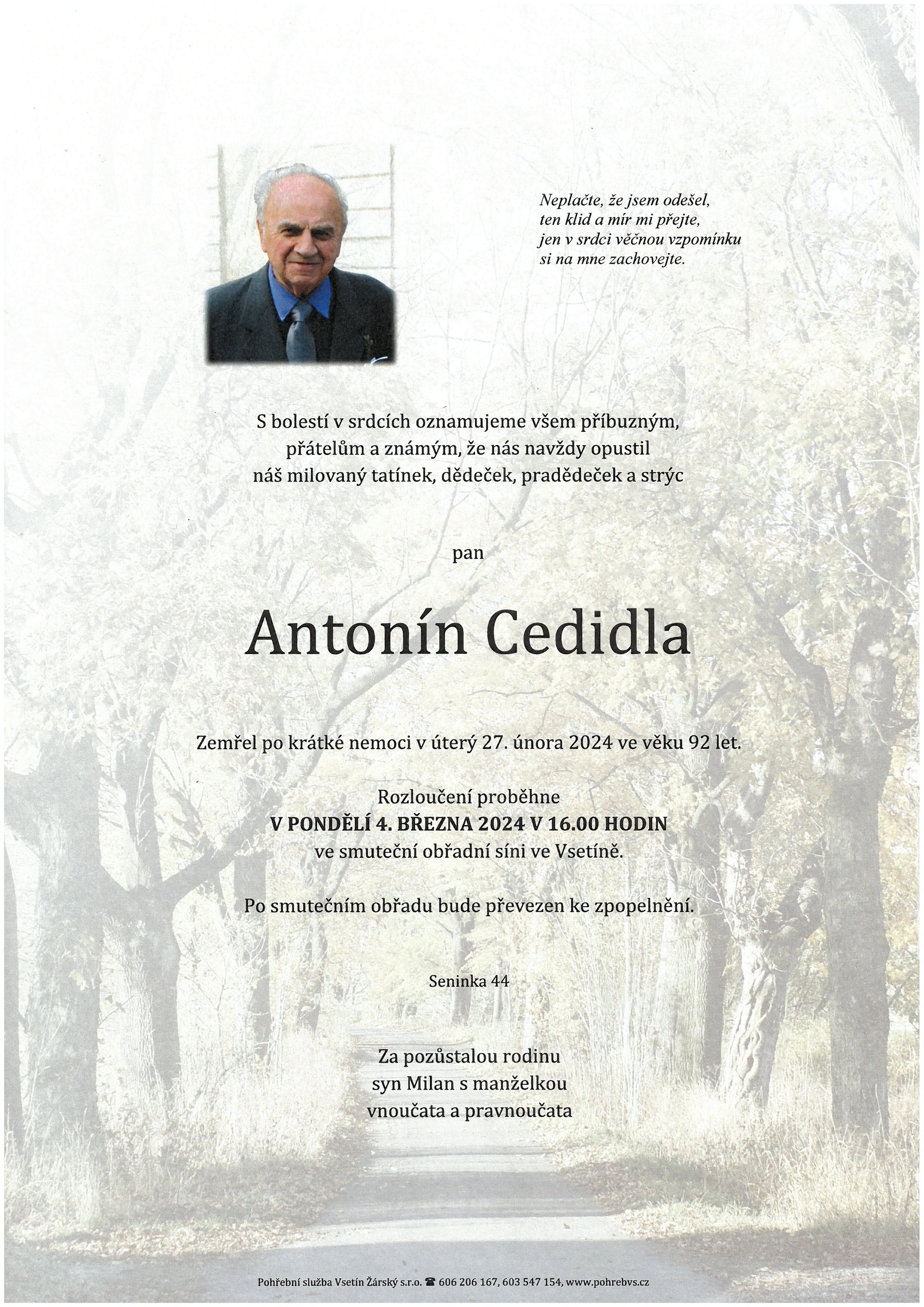 Antonín Cedidla