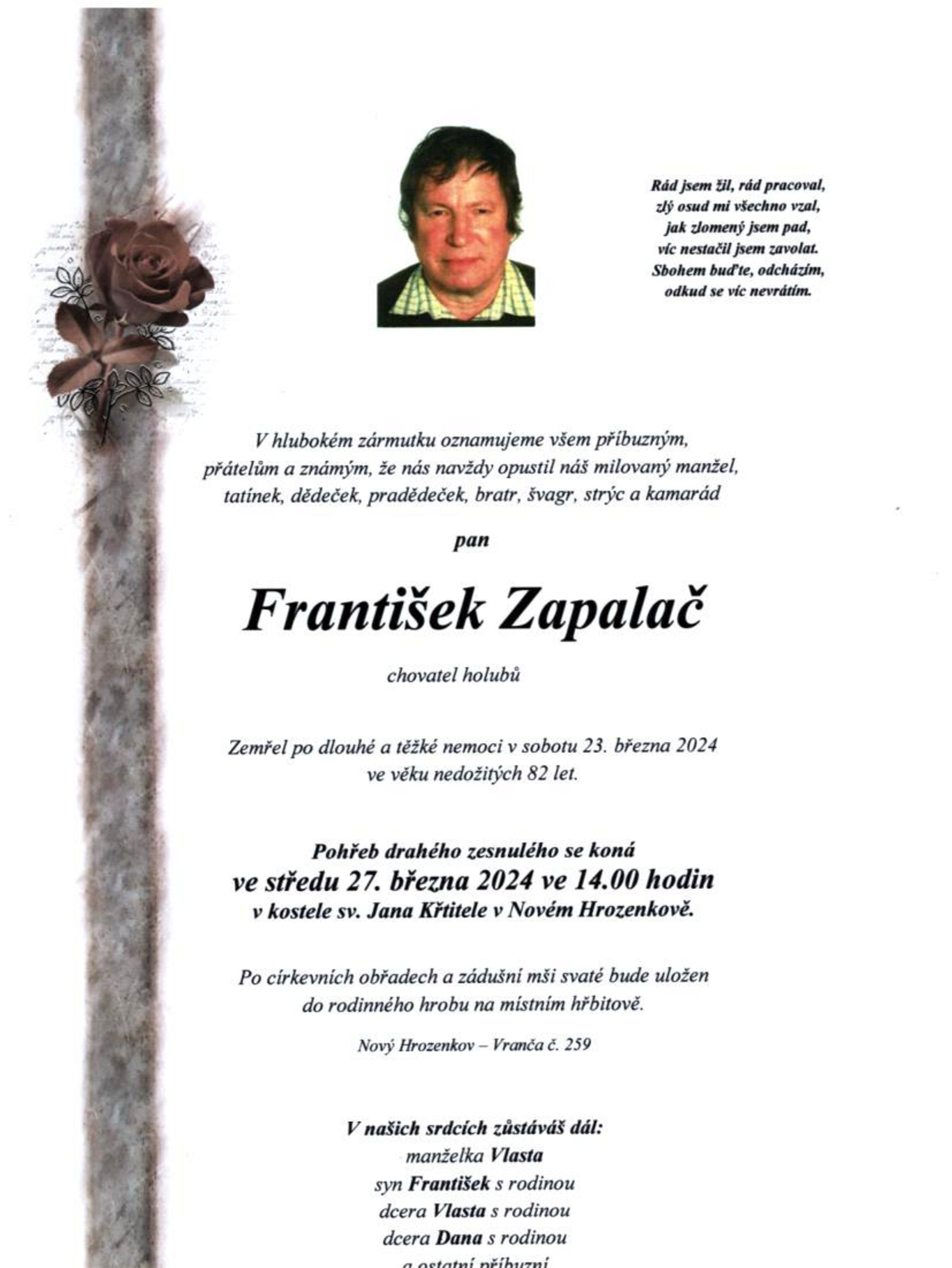 František Zapalač