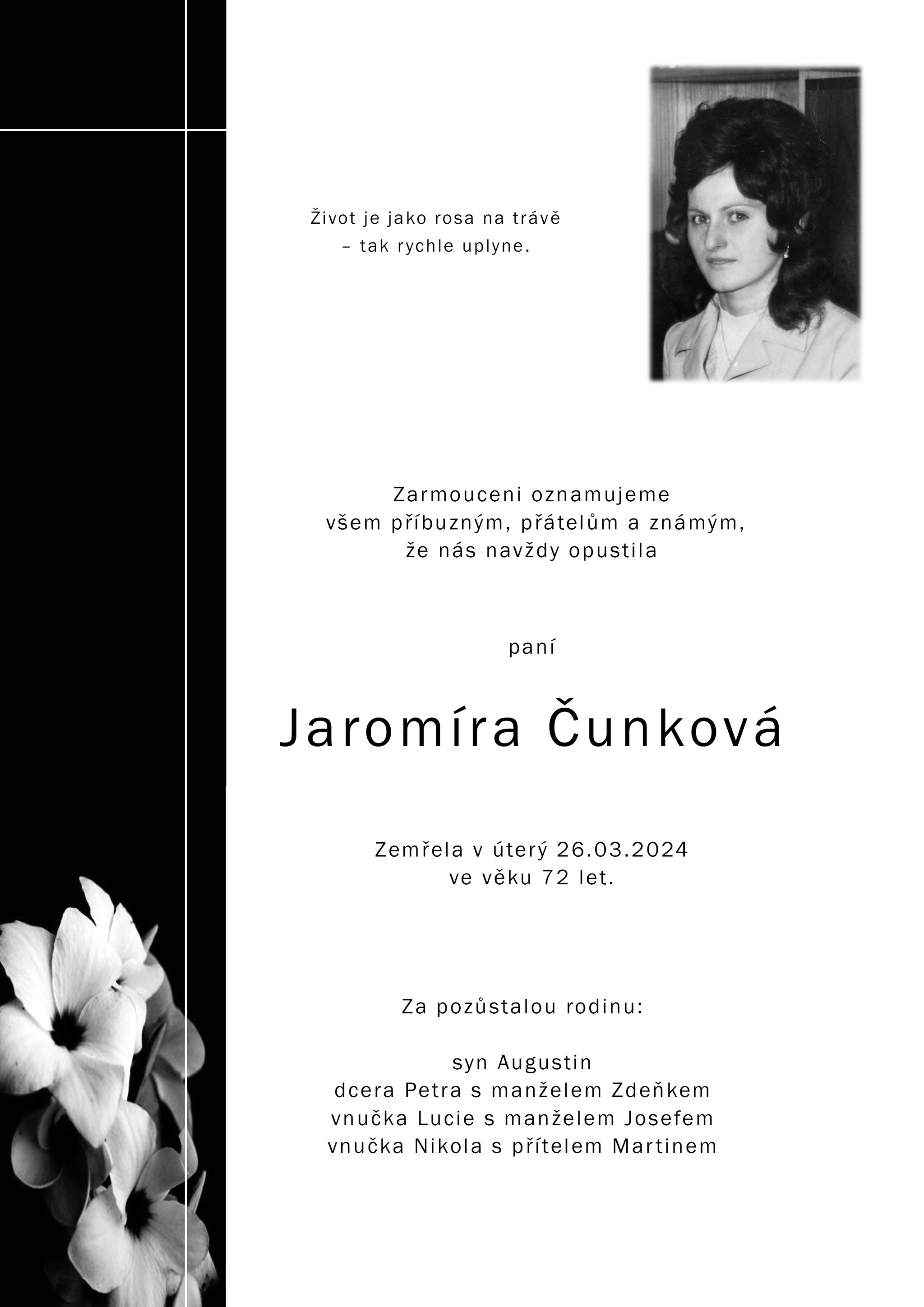 Jaromíra Čunková