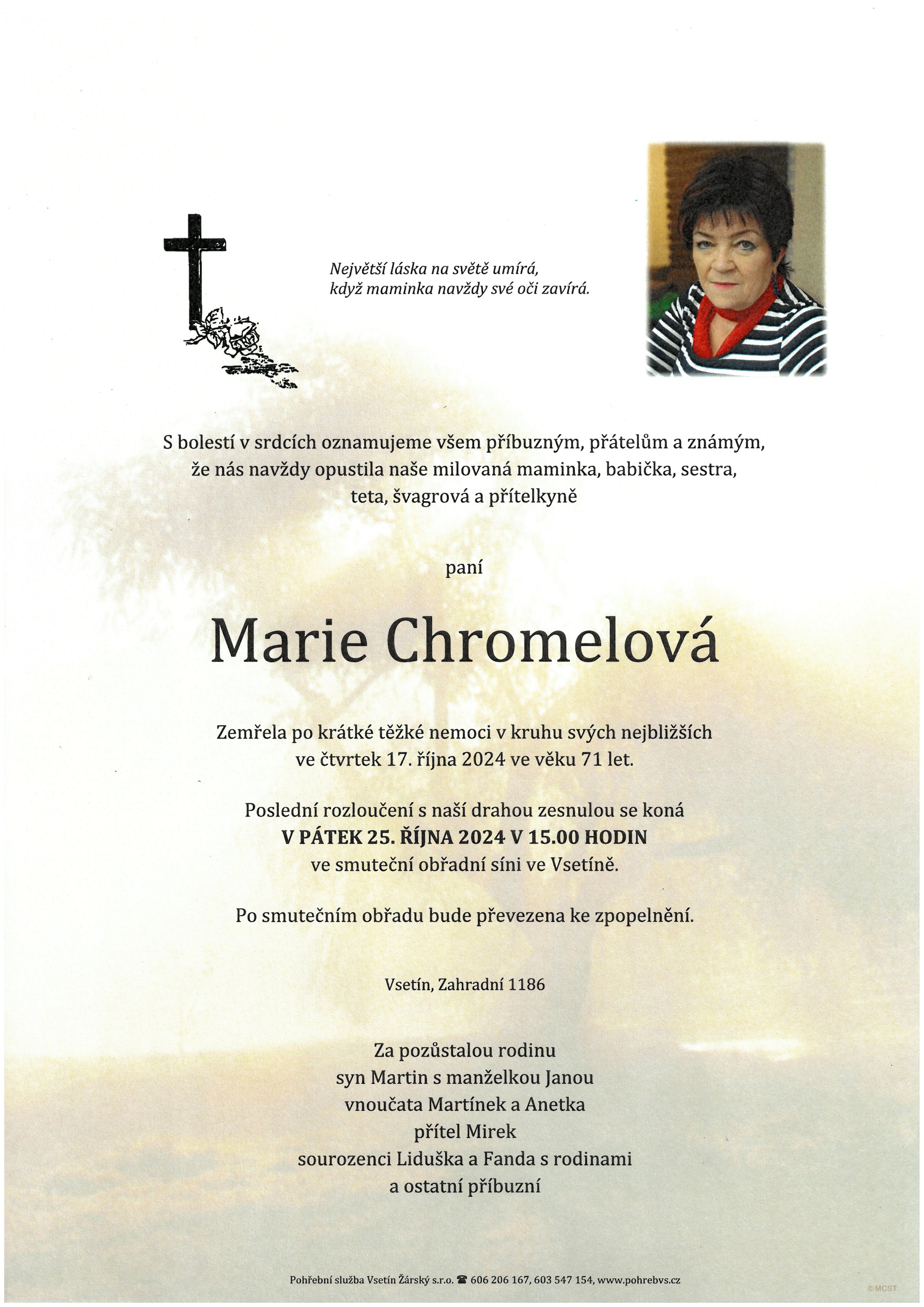 Marie Chromelová