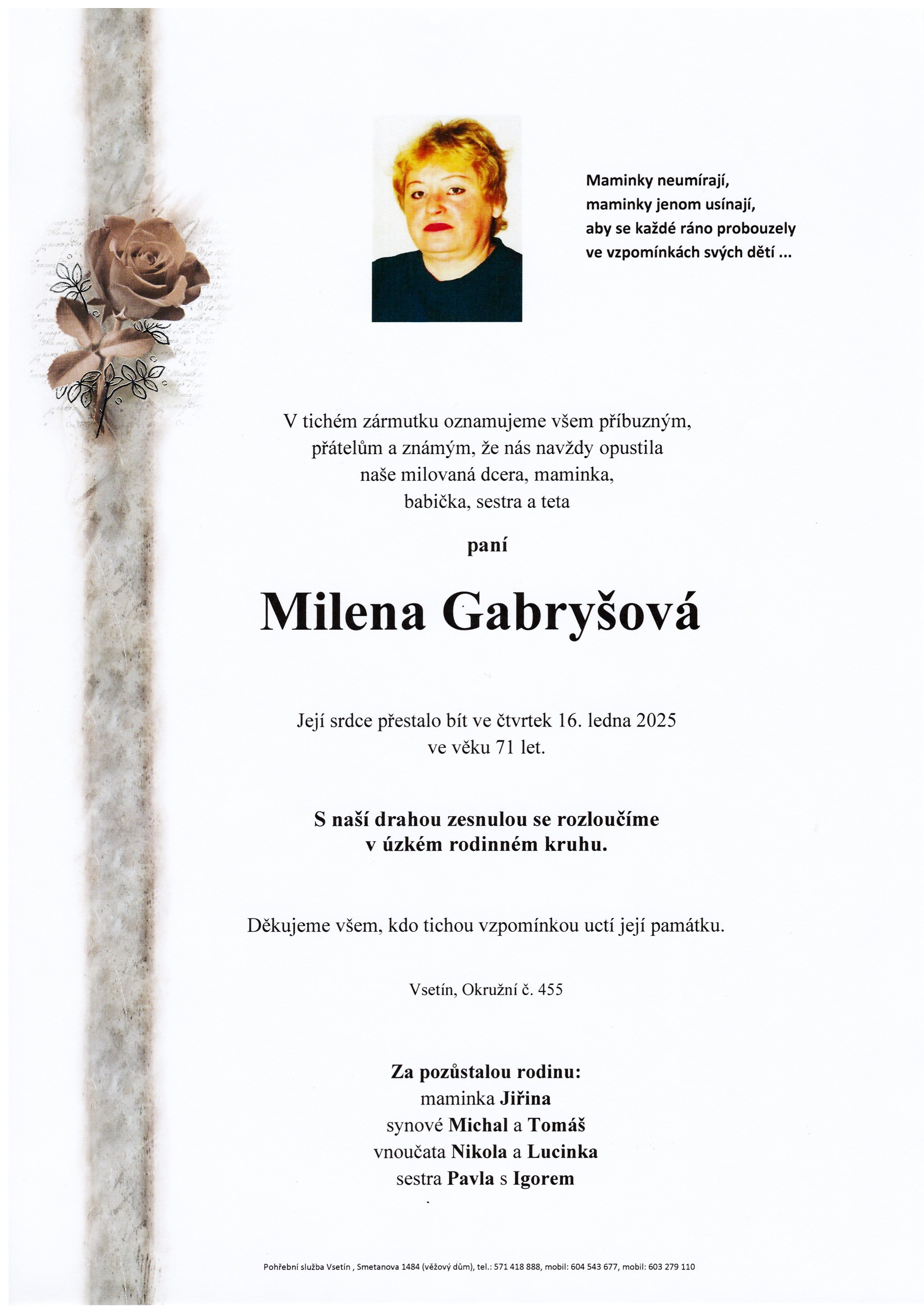 Milena Gabryšová