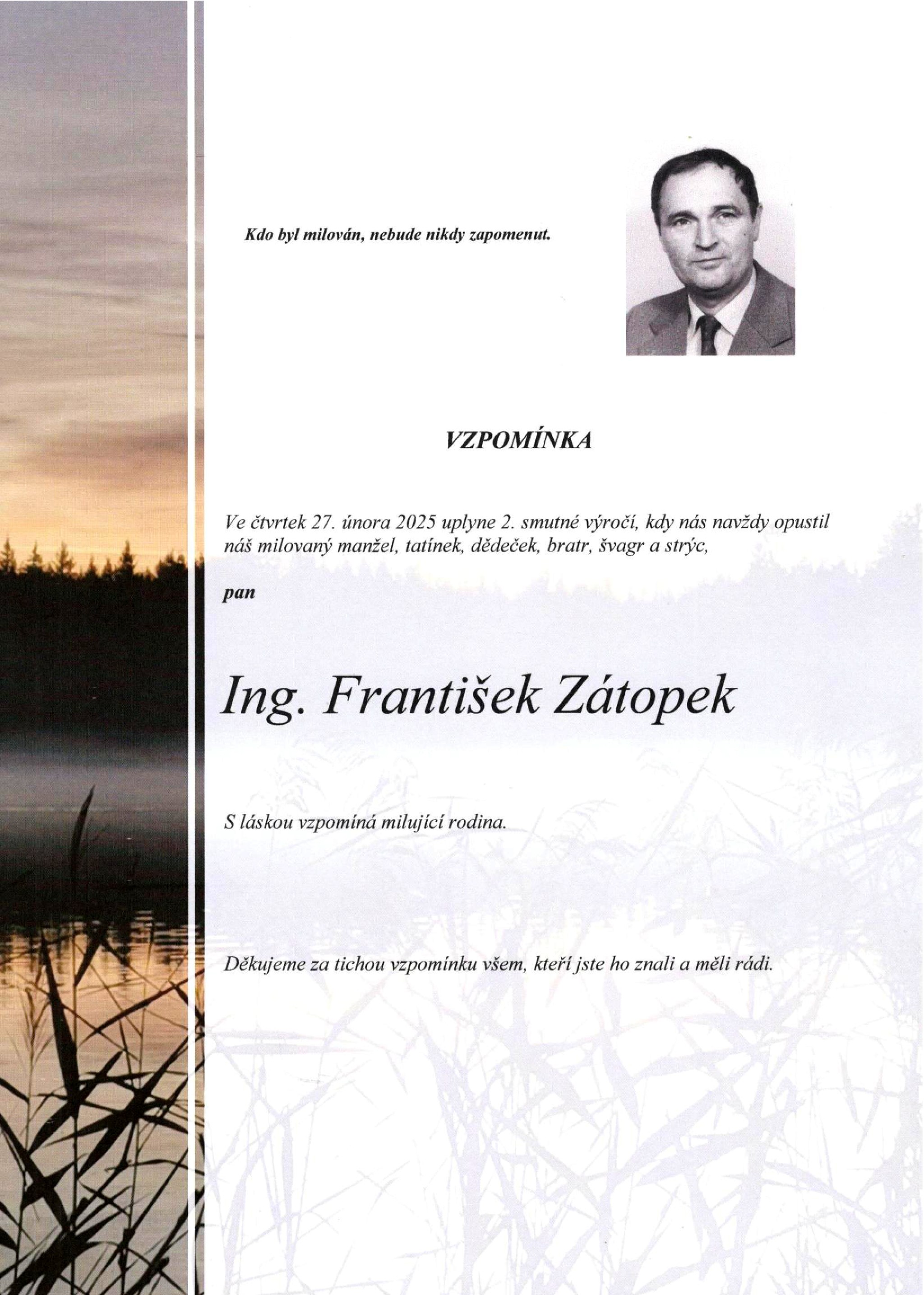 Ing. František Zátopek