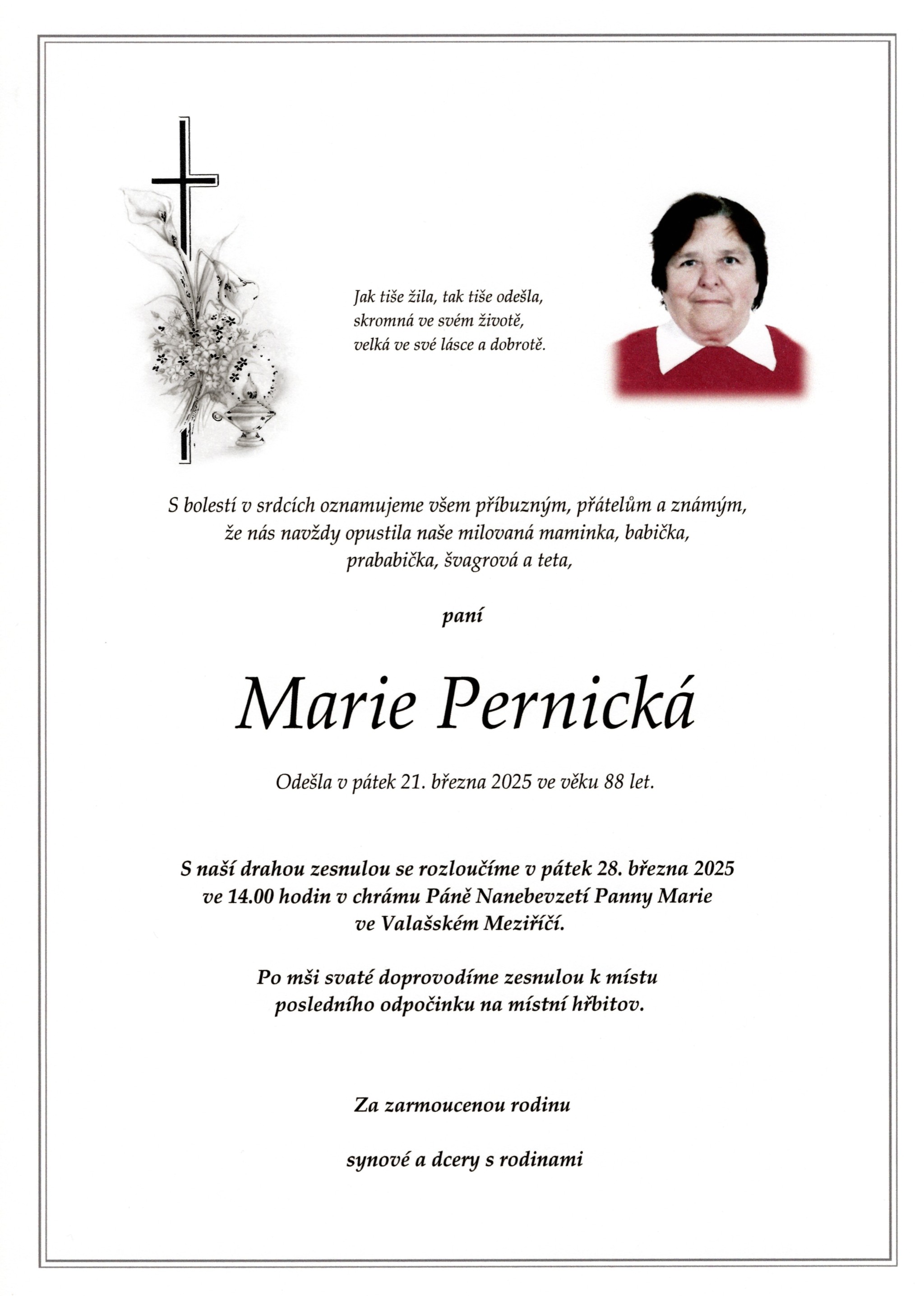 Marie Pernická