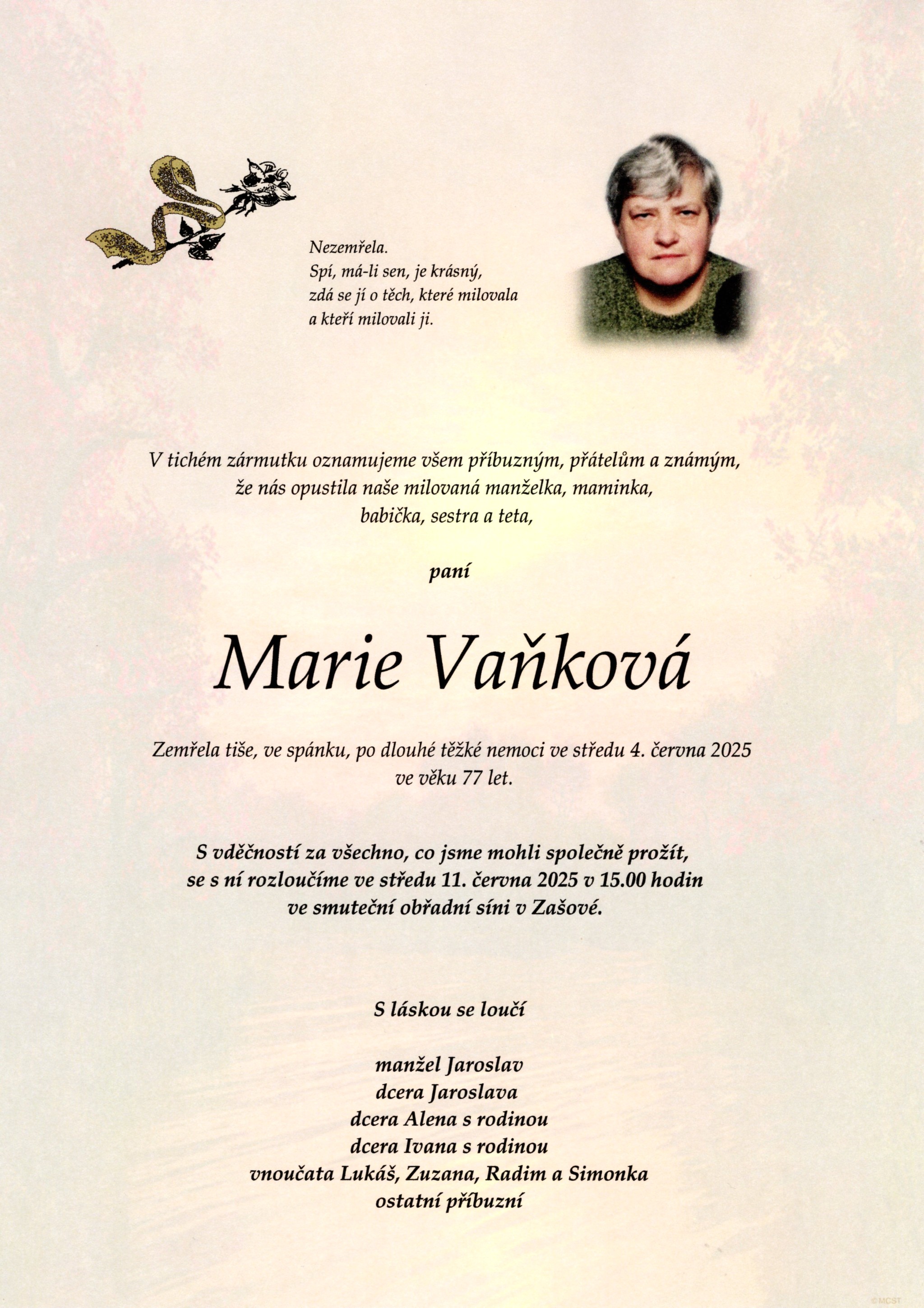 Marie Vaňková
